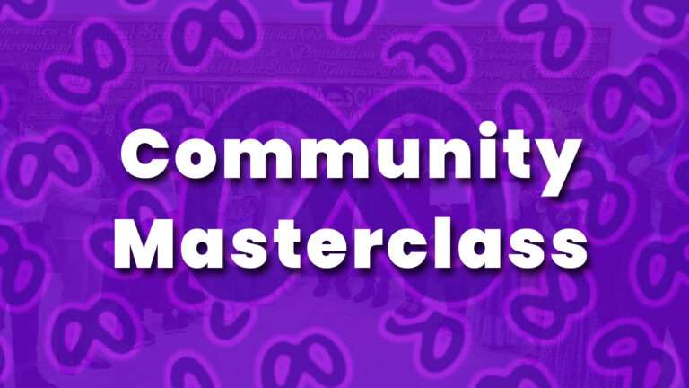 Facebook Community Masterclass