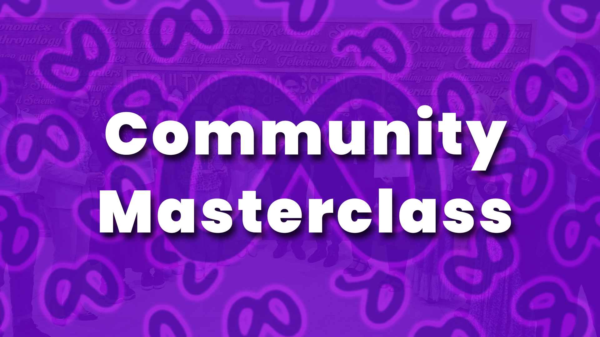 Facebook Community Masterclass