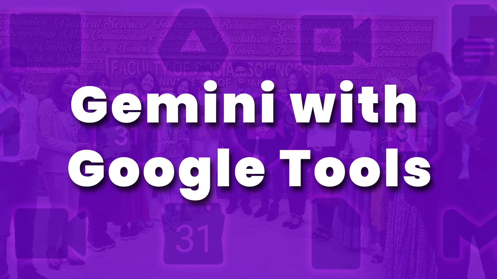 Gemini with Google Tools